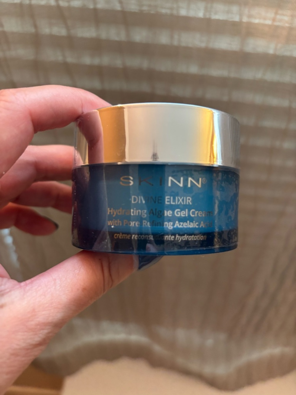 SKINN Hydrating Algae Gel Cream - Blue & Silver